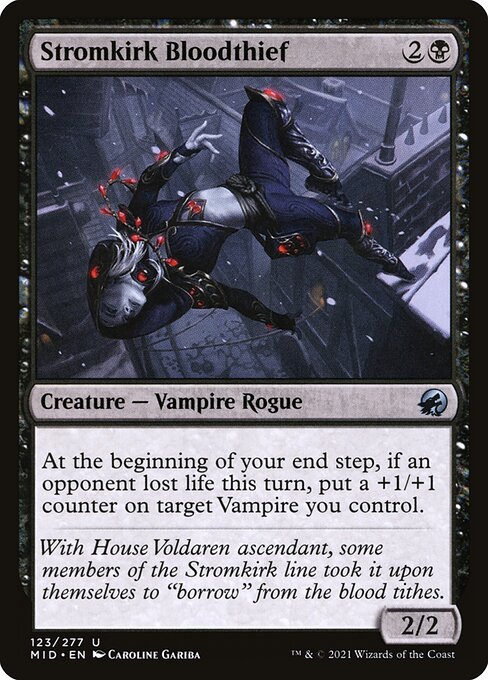 Stromkirk Bloodthief — MID #123 normal Magic card