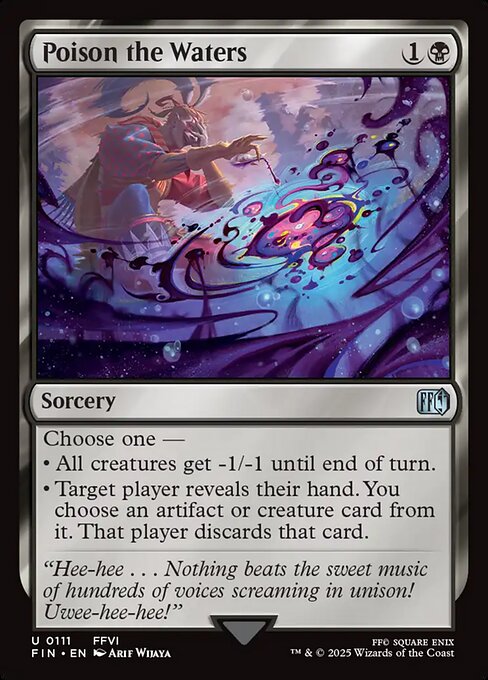 Poison the Waters — FIN #111 normal Magic card